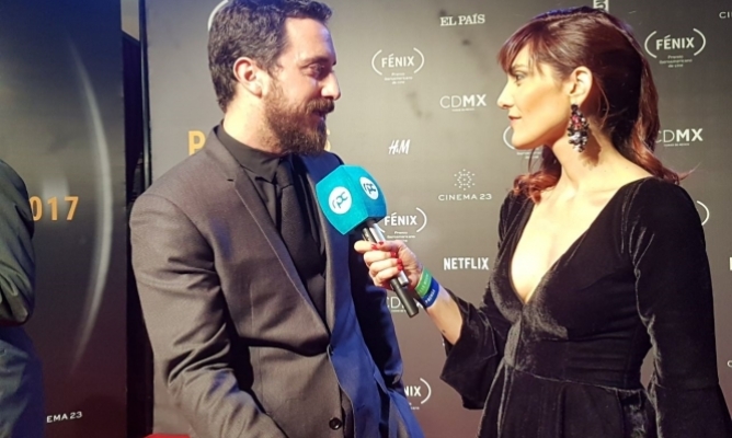 Lu sapena estuvo presente con la RPC en la alfombra roja de los premios Fenix en Ciudad de Mexico.